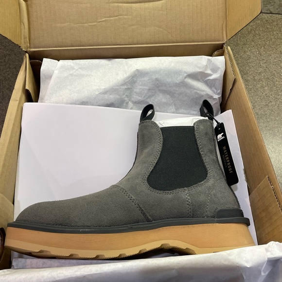 🆕 Sorel Women's Hi-Line Chelsea Boots - Quarry, Tawny Buff- Size 8.5 - Picture 4 of 12